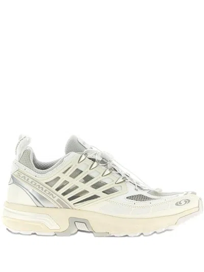 Salomon Breathable Mesh Sneakers With Durable Rubber Sole In Neutral