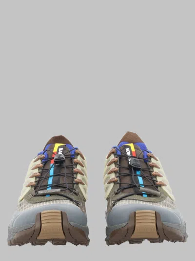 Salomon Unisex Mini Print Sneakers In Multi