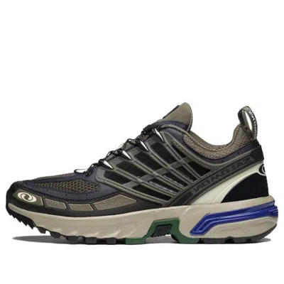 Salomon Acs Pro Advanced 'brown Blue' In Black