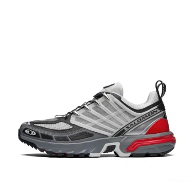 Pre-owned Salomon Acs Pro Advanced 'lunar Rock Goji Berry' 415537 Men's Shoes In Red