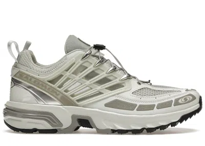 Pre-owned Salomon Acs Pro Advanced Sneakers In Silver Lic X In Metal/frost Grey/silver Metallic X