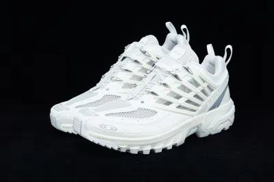 Pre-owned Salomon Acs Pro Advanced Vanilla /lunar Rock - 416394 10.5 Ships Fast ?? In White