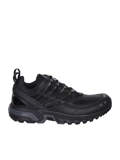 SALOMON ACS PRO BLACK SNEAKERS