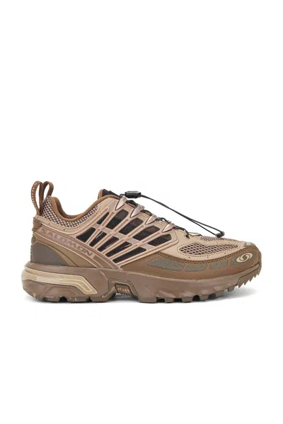 Salomon Acs Pro Desert Low-top Sneakers In Darkearthcaribouwren