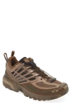 Salomon Acs Pro Desert Low-top Sneakers In Dark Earth/caribou/wren