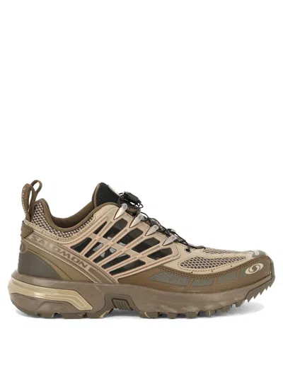 Salomon Acs Pro Desert Sneakers In Brown
