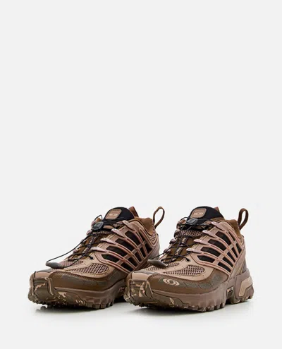 Salomon Acs Pro Desert Sneakers In Brown