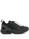 Salomon Acs Pro Mesh And Rubber Running Sneakers In Black