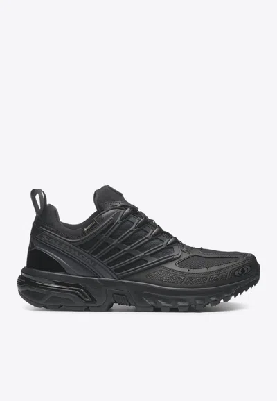 Salomon Acs Pro Lace-up Sneakers In Black