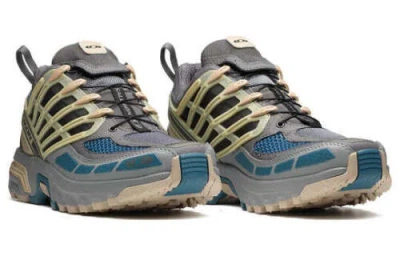 Pre-owned Salomon Acs Pro 'pewter Monument Aegean Blue' 472990