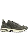 Salomon Pro Leather Sneakers With Chunky Rubber Sole In Gray