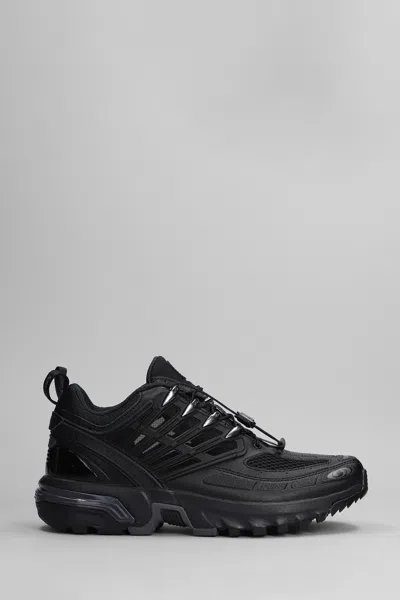 Salomon Acs Pro Sneakers In Black Synthetic Fibers