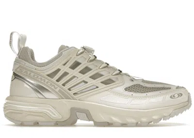 Pre-owned Salomon Acs Pro Sneakers In White/vanilla Ice/lunar Rock In Multi