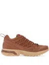 Salomon Acs + Satin Sneakers In Brown