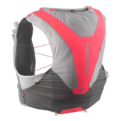 Salomon Adv Skin 5 Set Vest Grey Pink