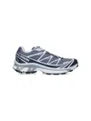 Salomon Aerodynamic Mesh Sneakers With Quicklace System And Textured Outsole In Blue