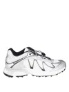 Salomon Aerodynamic White Sneakers With Integrated Lacing System In Multi