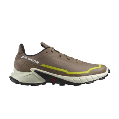 Pre-owned Salomon Alphacross 5 'caribou Sulpher' | Brown | Men's Size 9