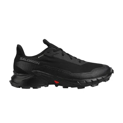 Pre-owned Salomon Alphacross 5 Gore-tex 'black Ebony'