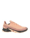 Salomon Alphacross 5 Gtx Woman Sneakers Blush Size 11 Textile Fibers, Synthetisches Material In Pink