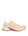 Salomon Alphacross 5 Woman Sneakers Beige Size 6 Synthetisches Material, Textile Fibers In Neutral