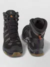 Salomon Ankle Support Boots Mesh Panels Pull Tab In Black