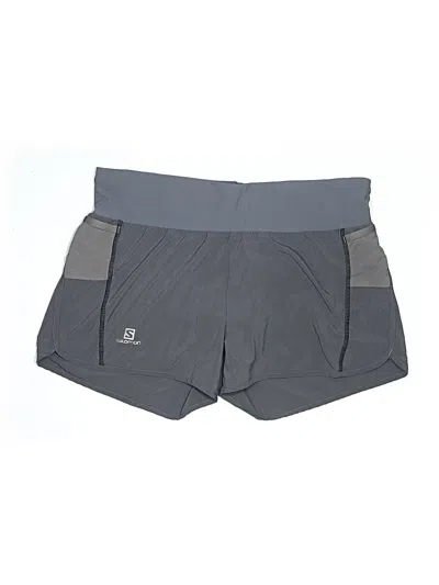 Pre-owned Salomon Athletic Shorts In Gray
