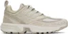 Salomon Beige Acs Pro Leather Sneakers In Oxford Tan/rainy Day
