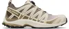 Salomon Xa Pro 3d Rubber-trimmed Mesh Sneakers In Brown