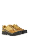 Salomon Beige Sneaker With Textile In Brown