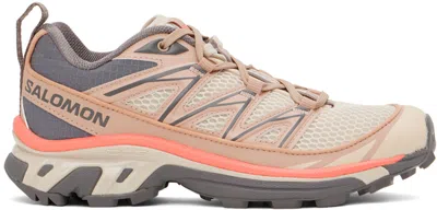 SALOMON BEIGE XT-6 EXPANSE SEASONAL SNEAKERS