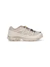 Salomon Beige Xt-6 Gore-tex Sneakers With Adjustable Closure In Neutral