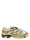 Salomon Mens Safari Safari Black Xt-6 Gtx Quick-lace Mesh Low-top Trainers In Beige