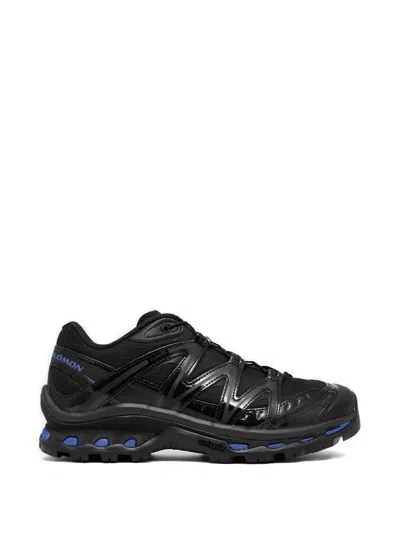 Salomon Mesh Panels Rubber Sole Sneakers In Black