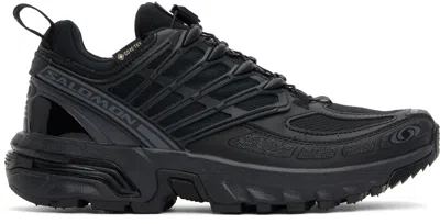 SALOMON BLACK ACS PRO GORE-TEX SNEAKERS