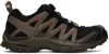 Salomon Black & Brown Xa Pro 3d La Yaute Sneakers In Black/wren/falcon