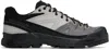 Salomon X-alp Ltr Mesh And Suede Sneakers In Black/castelroc/dk C