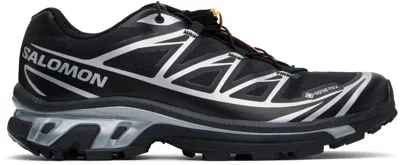 Salomon Xt-6 Gore-tex Sneakers In Black