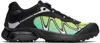 Salomon Xt-whisper Black Sneakers With Printed Logo On The Side And Drawstring Closure In Fabric Unisex