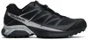 Salomon Black & Silver Xt-pathway Gore-tex Sneakers In Black/black/ftw Silv