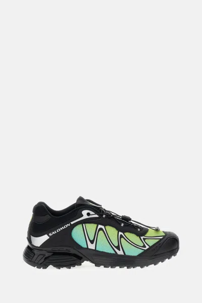 SALOMON BLACK LACE UP SNEAKERS
