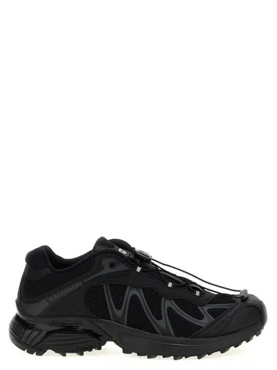SALOMON BLACK LOGO SNEAKERS