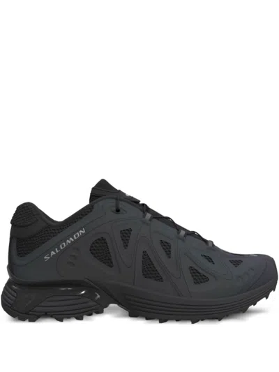 SALOMON BLACK LOGO SNEAKERS
