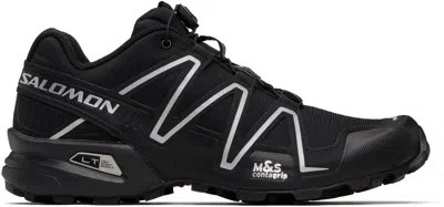 SALOMON BLACK SPEEDCROSS 3 SNEAKERS