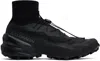 Salomon Black Speedcross Advanced Sneakers In Black/black/asphalt