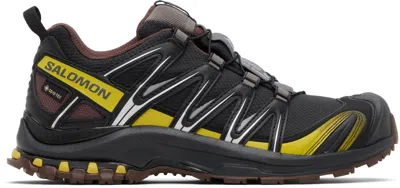 Salomon Black Xa Pro V9 Gore-tex Sneakers In Multi