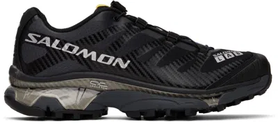 SALOMON BLACK XT-4 OG SNEAKERS