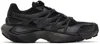 Salomon Xt Pu.re Advanced Rubber-trimmed Mesh Sneakers In Black / Black / Phan