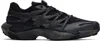 Salomon Black Xt Pu.re Advanced Sneakers In Black/black/phantom