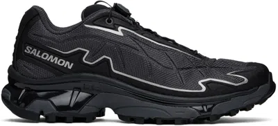 SALOMON BLACK XT-SLATE SNEAKERS